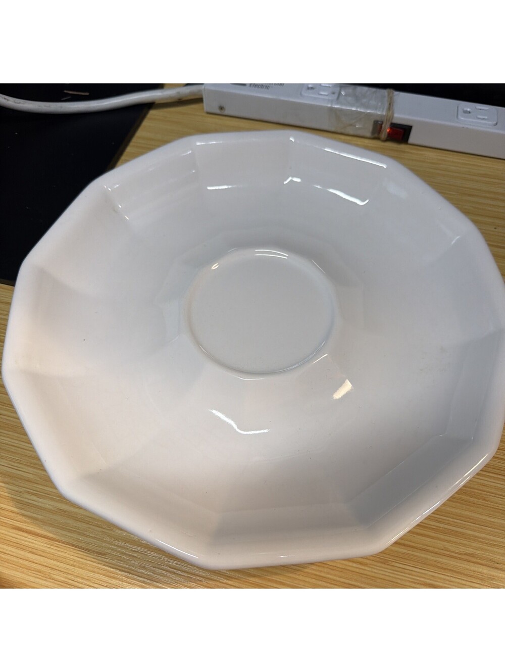 Pfaltzgraff Heritage White 11 1/2" Chip N Dip Platter Bowl Not Included VTG